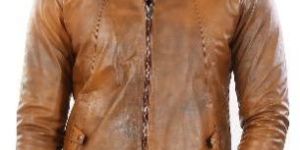 Mens Sheep Leather Jacket