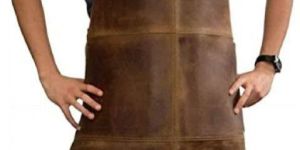 Waxed Canvas Work Leather Apron