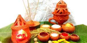 Terracotta Puja Samagri