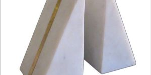 Marble Bookends