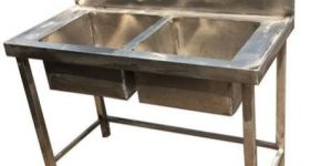 Stainless Steel Double Bowl Sink