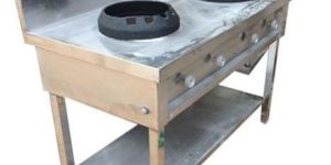 Two Burner Chinese Cooking Range