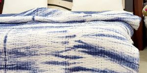 Tie Dye Kantha Quilt