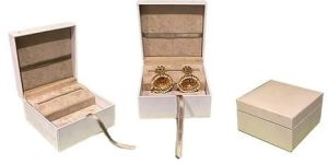 Wrapped Plastic Earring Box