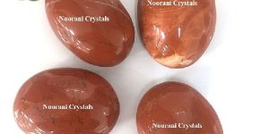 Red Jasper Palm Stones Pocket Stones
