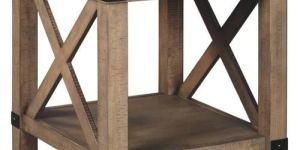 Wooden End Table