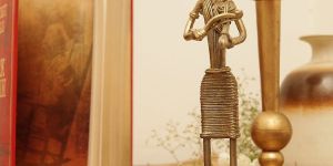 Musicians at Work' Handmade Brass Figurine