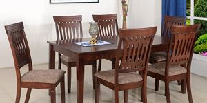 NILKAMAL GILMER 6 SEATER DINING TABLE SET