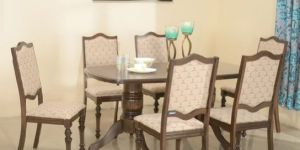 NILKAMAL VOLKA 6SEATER DINING TABLE SET
