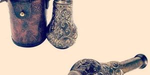 Nautical Leather Brass Telescope