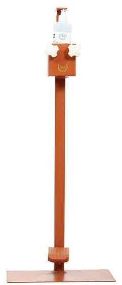 FOOT PRESS HAND SANITIZER DISPENSER STAND - LIGHT WEIGHT MODEL