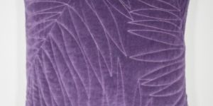 Velvet Embroidered Cushion Cover