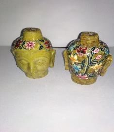 Soapstone Buddha Head