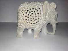 Undercut Elephant Statue
