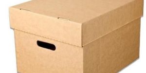 Brown Corrugated Box