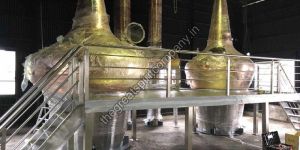 Malt Spirit Copper Pot Distillation Plant