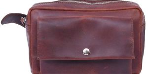 Leather Brown Waist Bag