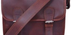 Brown Leather Satchel Bag