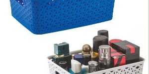 Plastic Basket with Lid