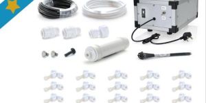 Water Misting System 15 Nozzle Diy Kit with Mist Cooling Pump
