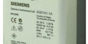 Siemens Damper Spring Return Actuator