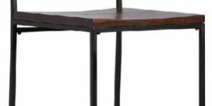 Wooden and Metal Dining Chair