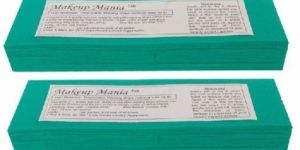 Green Plain Waxing Strips