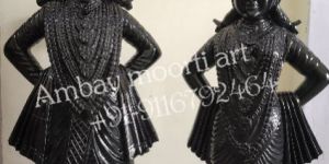 Marble Vitthal Rukmini Statue