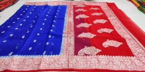 Banarsi Pure Chiffon Silk Saree