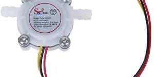 YF-S401 Water Flow Meter Hall Sensor Counter Small - 0.3 to 6 L/min 5VDC