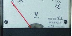 Square Analog Moving Iron Meter