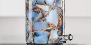 Printed Copper Water Pot