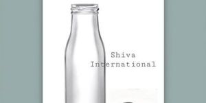 300ml Milk Glass Bottle