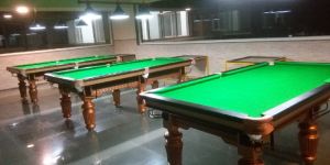 Golden Billiard Pool Table with Accessories