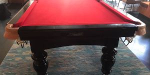 Royal Red Billiard Pool Table Size 8ftx4ft with Accessories