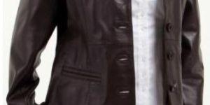 Ladies Leather Blazer