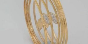 Grace by Aparra Collection Gold Bangles