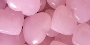 Rose Quartz Heart Stone
