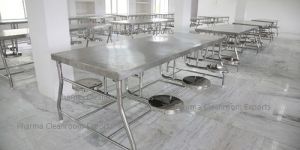 Stainless Steel Canteen Table