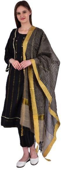 Solid Black Palazzo Set