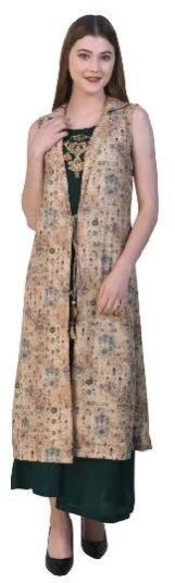 Women Gathered Beige Dress