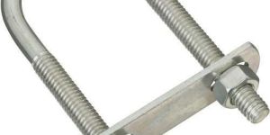 Mild Steel Half Threaded U Bolt