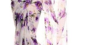 Printed Chiffon Saree