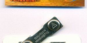 White PVC Name Badges