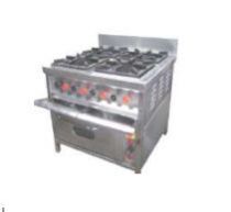 Four Burner Range with Oven