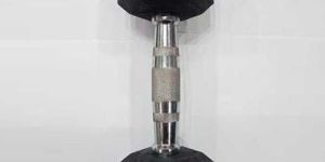 Rubber Coated Hexagon Dumbbell