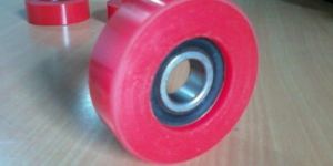 Red PU Wheel