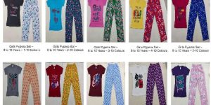 Ladies Pyjama T-Shirt Set