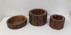Wooden Bowl Set
