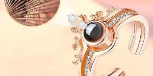 I Love in 100 Language Ring